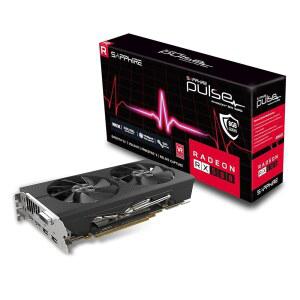 사파이어 라데온 11265-05-20G 펄스 RX 580 8GB GDDR5 듀얼 HDMI/DVI-D/듀얼 DP OC(백플레이트(UEFI) PCI-E 그래픽 카드 포함)