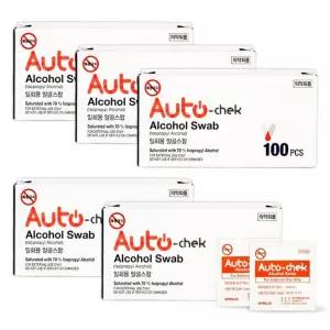 오토첵 일회용 알콜스왑 500매