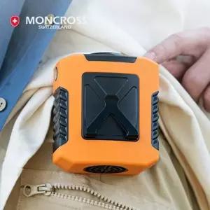 몽크로스 3IN1 휴대용 벨트 허리 선풍기 DQ267 LED 조명 보조배터리 캠핑용 미니선풍기