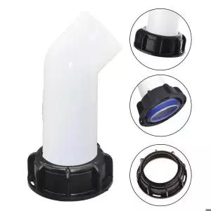 호환  스레드 IBC 탱크 어댑터 연장 배수구 호스 IBC 탱크 노즐 탭 캡 밸브 피팅 가정 정원 연결용