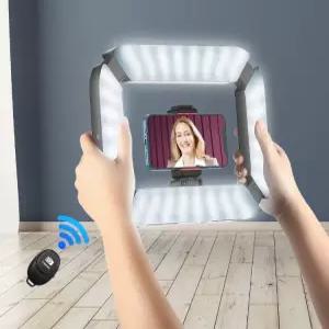 양손 조명 핸드폰 촬영 리모컨 거치대 휴대폰 셀프 셀카