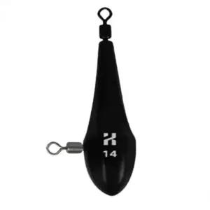 카즈미 무게추 바다 낚시 채비 다운샷 봉돌 블랙 14호