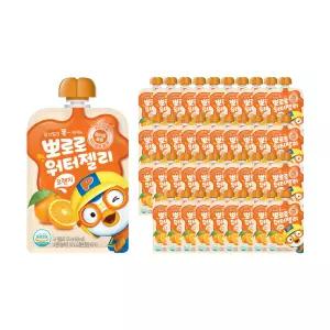 팔도 뽀로로 워터젤리 오렌지, 120ml, 40개