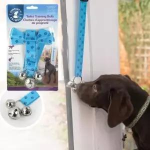 [반려] 놀이 화장실 훈련벨 방울 1P 길이조절 강아지 버튼