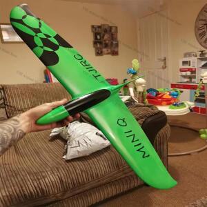 TJIRC 미니 Q 키트 무선 제어 복합 글라이더 비행기, 800mm