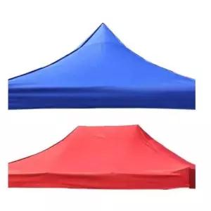 접이식 캐노피 천막 지붕 빨강 사각 옥스포드 그늘막 천 x 2m 교체용 텐트