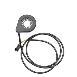 전기 자전거 더블 홀 페달 보조 센서, PAS 시스템 속도 부품, 1x, 12 자석