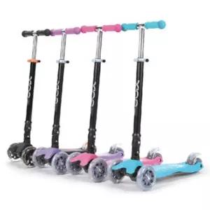 남자아이 접이식 LED 스쿠터 블루 선물 어린이킥보드 씽씽카