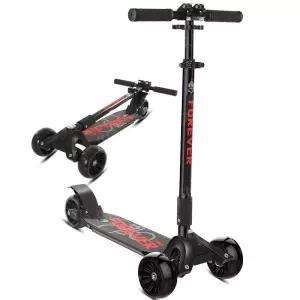 3발 킥보드 성인 주니어 세발 레드 3륜 접이식 경량