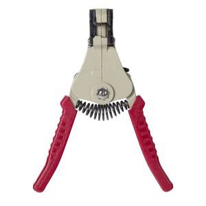 가드너 벤더 SE-92 스트립-이지 자동 와이어 스트 , 22-8 AWG, 솔리드 또는 스트랜드 와이어, 이지 스퀴즈, 스트립 청소 최대 인치, 슬립 핸들 없음, 닉 개방 죠, 빨간색
