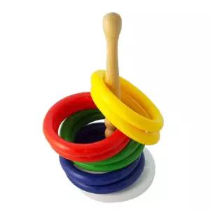 유아 감각놀이 링끼우기 어린이날선물 아기용품 링쌓기 완구