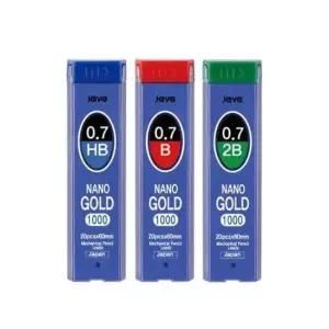[문구] 나노골드 샤프심 0.7mm 12개입 1P 샤프 펜슬 필기구