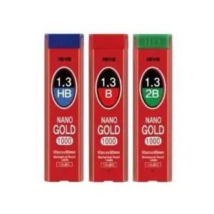 [문구/오피스] 나노 골드 1000 샤프심 1.3mm 12개 1세트
