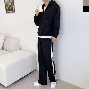 WL GBB H770M-H192M 커플오버핏투웨이 후드집업 팬츠세트 투웨이집업