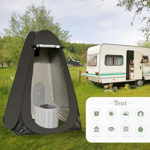 휴대용 팝업 캠핑 샤워 텐트 개인 변기/탈의실 이동식 화장실 낚시 촬영