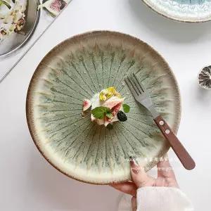 돈까스접시 플레이트 음식 양식 원형 식당 업소용