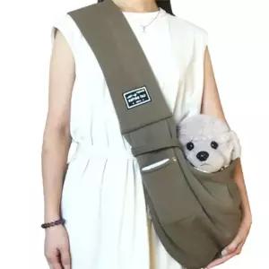 강아지띠 애견 크로스백 애완견 고양이 산책가방 강아지띠 강아지 기내용가방 기내가방