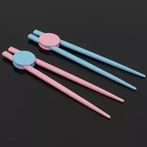 젓가락질 교정도우미 어린이 배우기 스프링 고리없는 유아