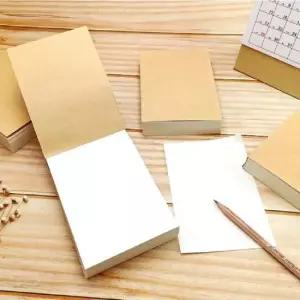 필기노트 뜯어쓰는 무지 패드 메모장