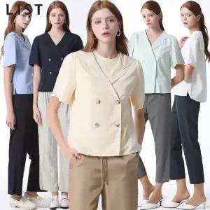 [리스트] 세일러 카라 린넨 더블 셔츠