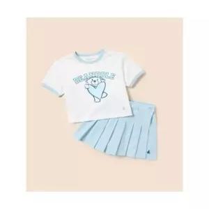 [국내백화점] 빈폴 키즈 폴키 상하 세트 스카이 블루 남아코디