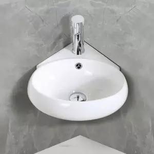 HLBATH 미니세면대 세면기 코너 소형세면대 HDL006