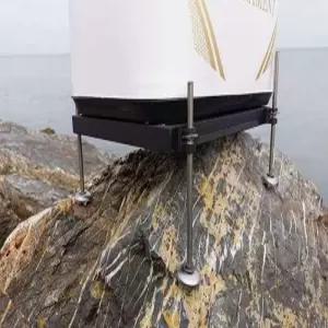 겟바위 낚시 밑밥통 거치대 삐꾸통 바캉 바칸 거치대갯바위 버킷 스탠다드 전용케이스