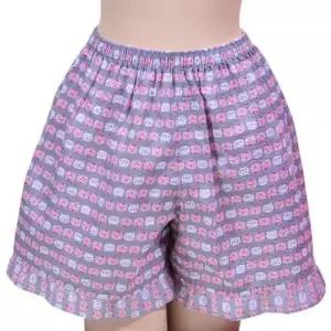 (평화)다양한 캐릭터 시원한 여성5부 엠보 파자마 겨울 바지 h