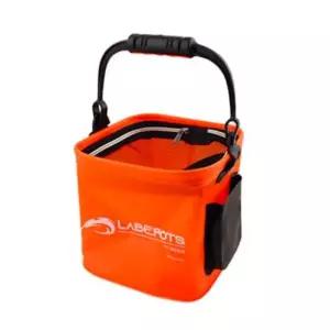 로프 포함 살림통 EVA 중형 원터치 낚시가방 오렌지 낚시