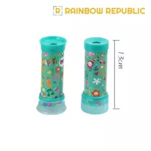 (튼튼)만화경 블루 13cm장난감 완구 과학 관찰 미니 어린이 휴대용