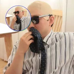 쌍문상회 지금 필요한 킹받는선물 대머리가발 빡빡이 분장