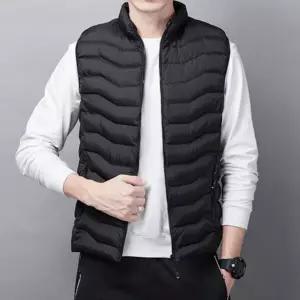 (튼튼)주문폭주 남성 패딩조끼 경량 방한 베스트 누빔 사무실 사무용 이너 점퍼