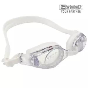 (튼튼)SEEK 보급형 아동용 물안경 SK650 클리어아이 어린이수경 키즈 화이트 흰색 남아 여아 초등 수영장