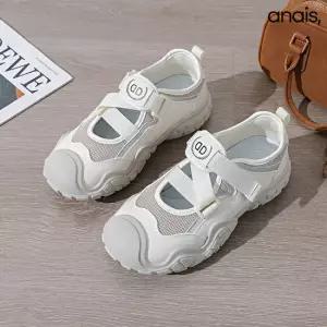 [아나이스] 어글리 스트랩 메쉬 스니커즈 4cm_26S207