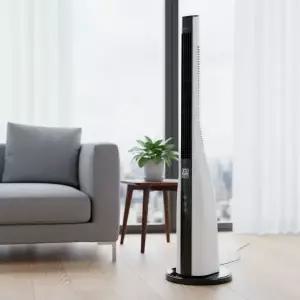 여름철가전 ELECTRO-G 저소음 타워형 날개 없는 가정용 선풍기 리모컨 포함 GEF-CF680R