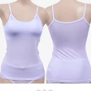 (튼튼)주니어 착용감 편안한 캡내장 화이트 인견 끈 브라런닝속옷 여학생 여속옷 깔끔한 10대여성 민소매