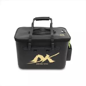 (튼튼)싸파 더블킬 자동문 해루질 살림백 블랙물고기통 살림 떡밥 미끼 밥케이스 보관 밥보관