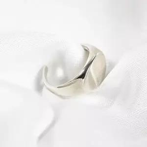 (애끼) (실버) 볼드 라운드 반지