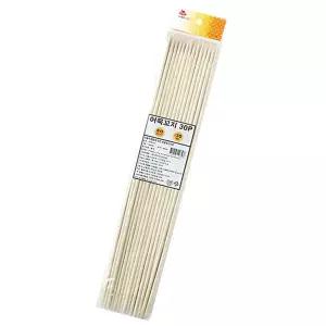 대나무 오뎅꽂이 40cm 30개입 1P 핫바 나무꼬지 꼬치 산적꼬치