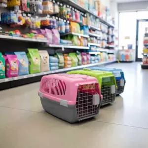 외출 캐리어 케이지 M 사이즈 강아지 이동가방 이동장