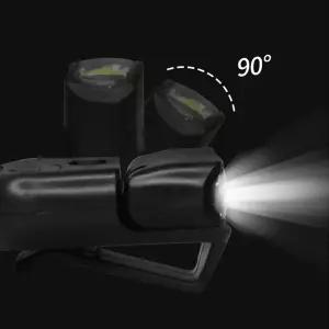 헤드랜턴 캠핑 차박 백패킹 각도조절캡라이트 렌턴 LED 램프 해루질 안전모