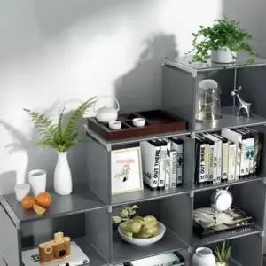 책꽂이 책장 조립식 사무실 다용도 수납장 틈새 인테