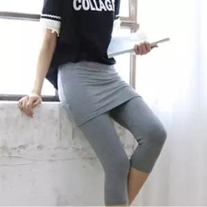 3부 H라인 쿨여름 치마 7부 레깅스 편안한 봄 여름 OLo4+1KQv