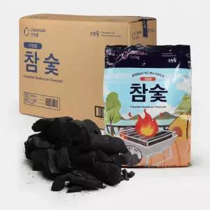 구이용 캠핑 바베큐 참숯 개별포장 20입 600g 1박스