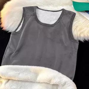 남성 이너 기모 나시 패딩 덕다운 솔리드 컬러 조끼 유행1