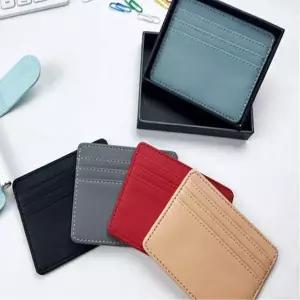 [콩심팥심]미니 카드지갑 슬롯 명합 수납 학생 버스카드 지갑