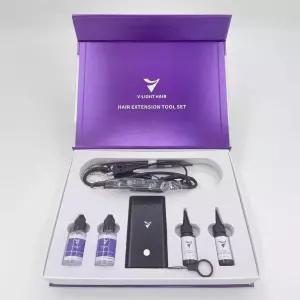 LED 붙임머리 램프 헤어피스 V라이트 작업용 기계식