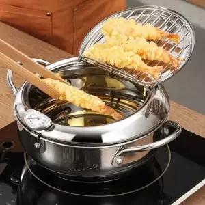 ( )대형 스탠304 캠핑튀김냄비 3.4L 캠핑요리냄비_24864257