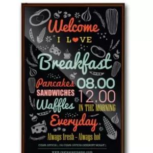 [문구] 블랙보드 대형 60x90cm 자석부착 칠판 메뉴판