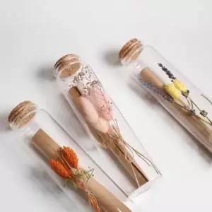 [문구] Dearest 유리병 꽃 편지 기념일 감동 편지지 이벤트